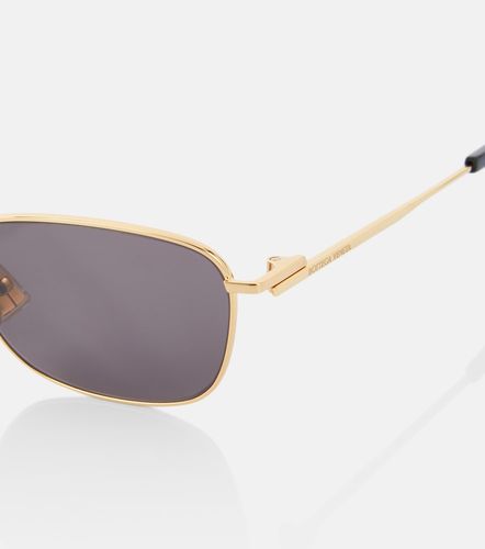 Lunettes de soleil rectangulaires - Bottega Veneta - Modalova