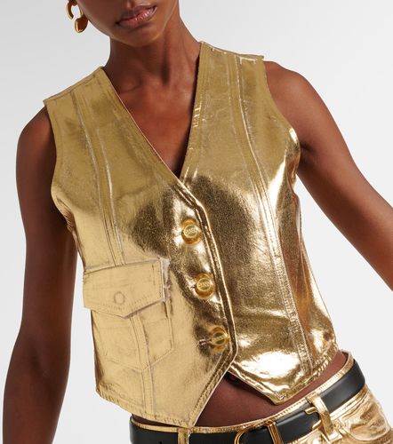 Ganni Gilet en denim - Ganni - Modalova