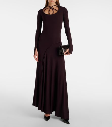 Robe asymétrique en jersey - Victoria Beckham - Modalova