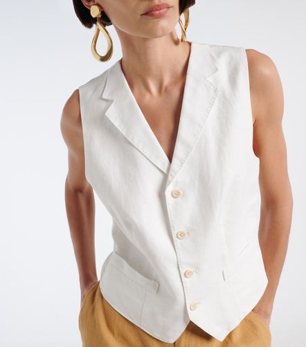 Gilet de costume sans manches en coton - Polo Ralph Lauren - Modalova