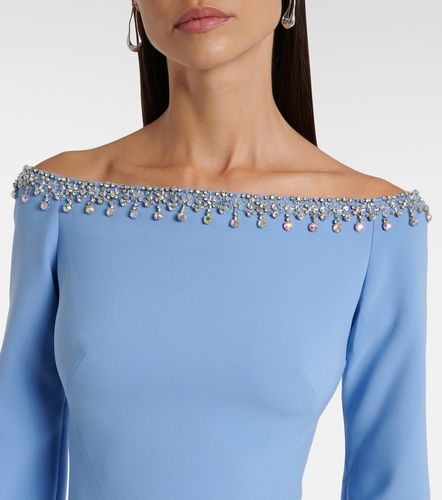 Robe longue Lime à perles fantaisie et cristaux - Jenny Packham - Modalova