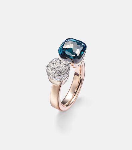 Bague Nudo en or 18 ct, topaze et diamants - Pomellato - Modalova