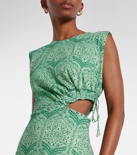 Robe longue Otoño imprimée en coton mélangé - Agua by Agua Bendita - Modalova