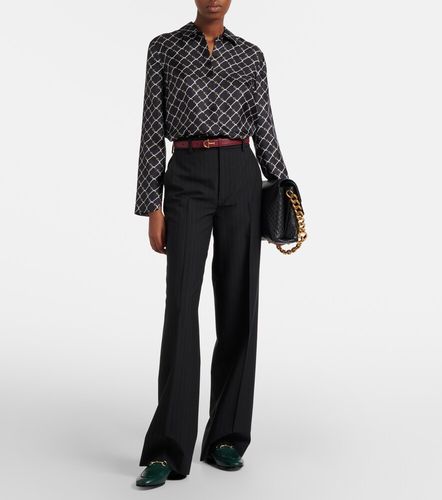 Gucci Chemise Horsebit en soie - Gucci - Modalova