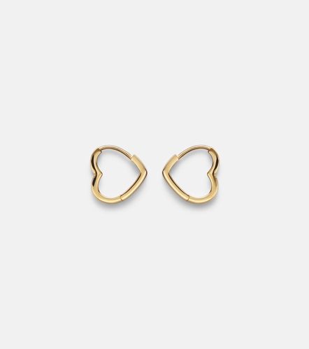 Créoles Heart en or 14 ct (585/1000) - Stone and Strand - Modalova