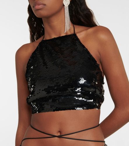 Top raccourci à sequins - Magda Butrym - Modalova