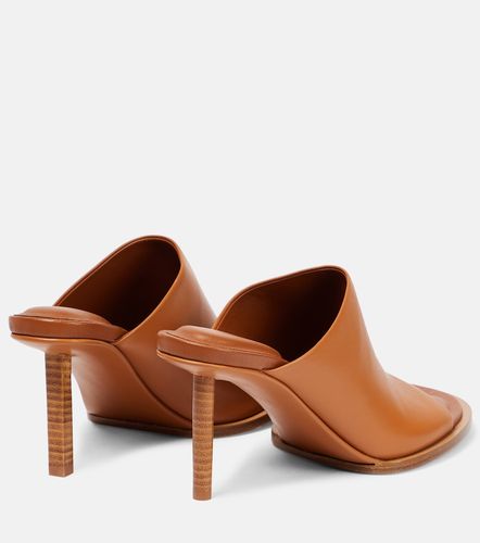 Mules Carrés Ronds en cuir - Jacquemus - Modalova