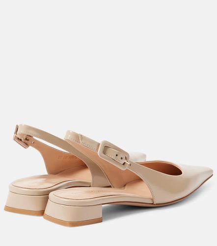 Ballerines slingback Lindsay 20 en cuir verni - Gianvito Rossi - Modalova