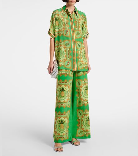 Alémais Chemise La Musica en soie à imprimé - Alemais - Modalova