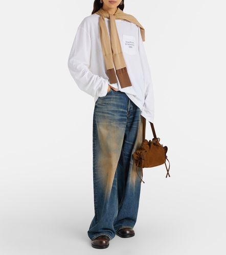 T-shirt Edden oversize en coton mélangé - Acne Studios - Modalova