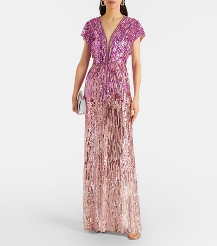 Robe longue Dusk à sequins - Jenny Packham - Modalova