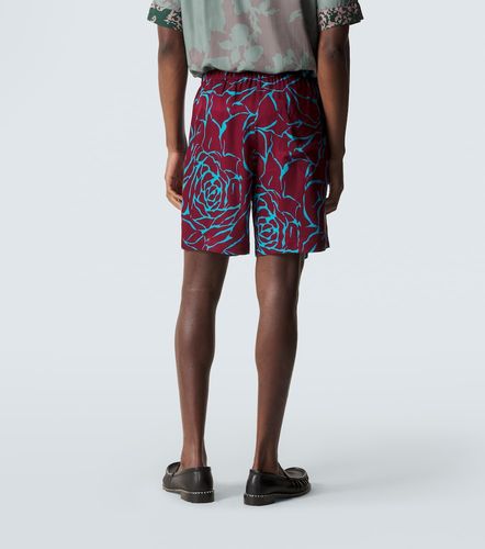 Dries Van Noten Short à fleurs - Dries Van Noten - Modalova