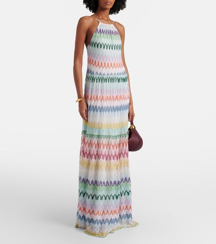 Missoni Robe longue en lamé - Missoni - Modalova