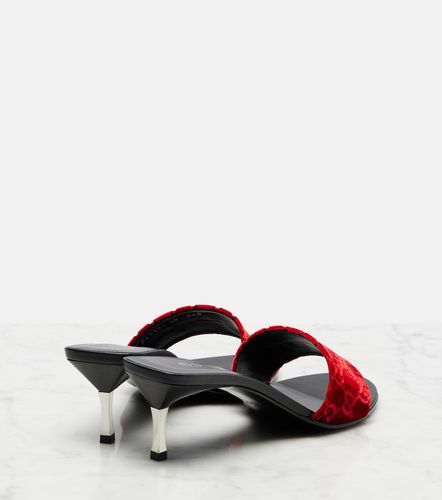 Gucci Mules GG en velours - Gucci - Modalova