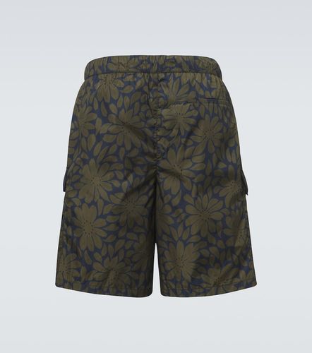 Short de bain en Re-Nylon à fleurs - Prada - Modalova