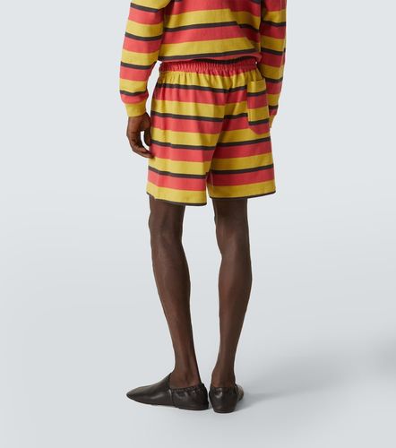 Bode Short Rec rayé en coton - Bode - Modalova