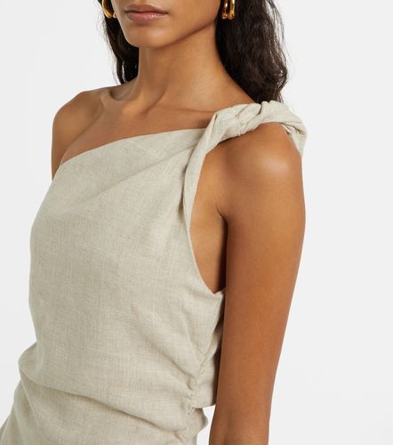 Robe asymétrique Poet en lin - Faithfull - Modalova