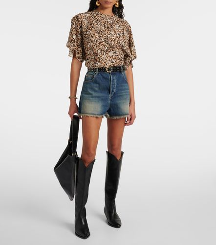 Blouse Karlita en soie mélangée à imprimé - Isabel Marant - Modalova