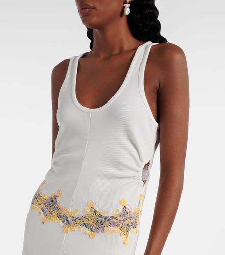 Robe longue Crystal Orbit à dentelle - Christopher Esber - Modalova