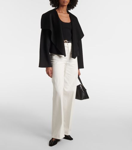 Veste raccourcie Signature en laine - Toteme - Modalova