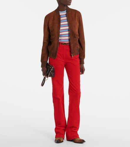 Prada Veste blouson en daim - Prada - Modalova