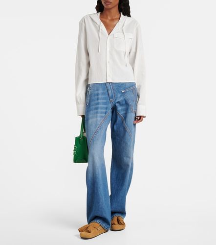 Chemise raccourcie à capuche - JW Anderson - Modalova