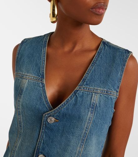 Victoria Beckham Gilet en denim - Victoria Beckham - Modalova