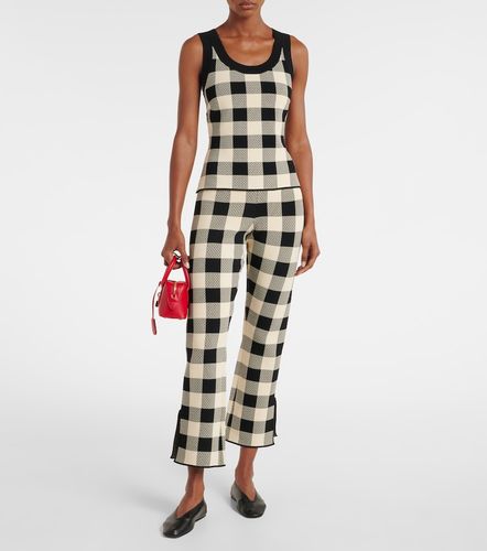 Pantalon flare Pippa à carreaux - Posse - Modalova