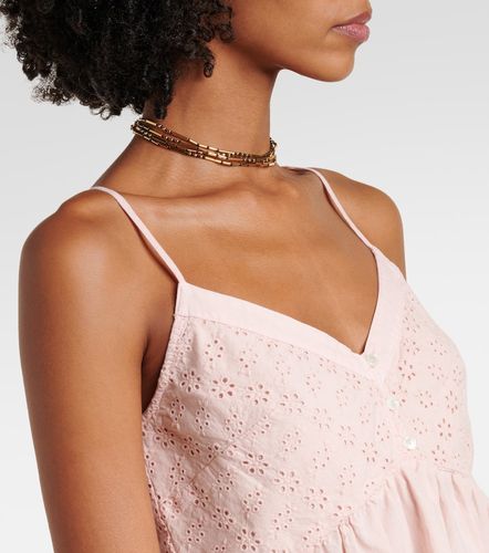 Velvet Top Aliah brodé en coton - Velvet - Modalova