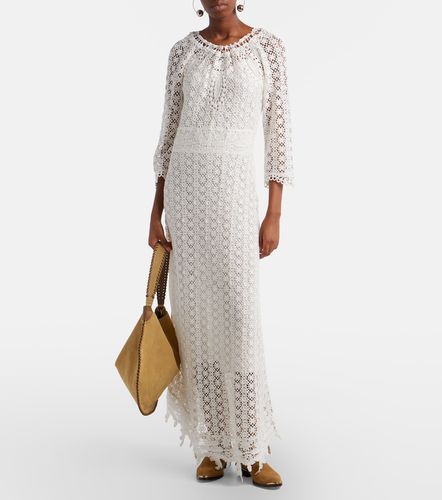 Robe longue Hayra en guipure de coton - Isabel Marant - Modalova