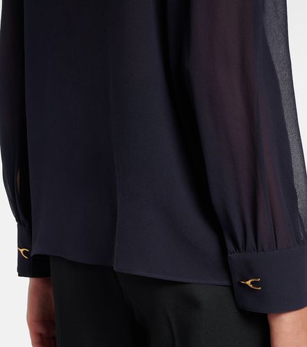 McQueen Chemise Wishbone en soie - McQueen - Modalova