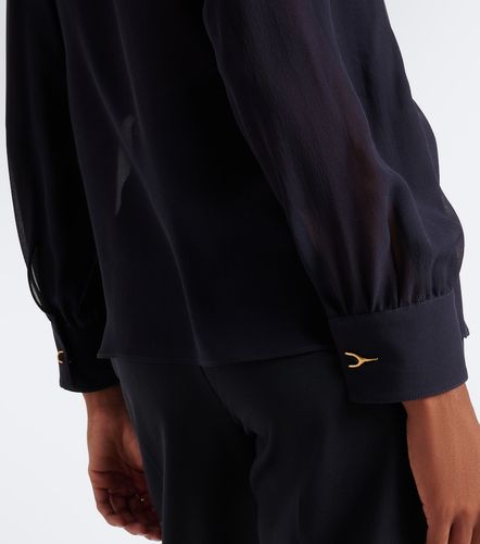 McQueen Chemise Wishbone en soie - McQueen - Modalova