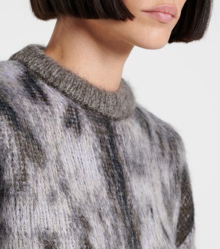 Pull en jacquard à motif léopard - The Attico - Modalova