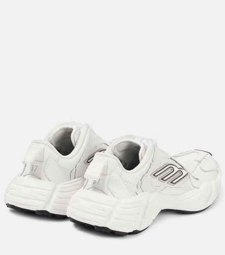 Balenciaga Baskets Monday en cuir - Balenciaga - Modalova