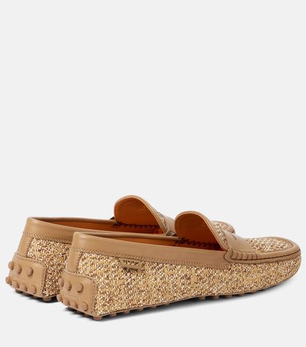 Mocassins Gommino en tweed et cuir - Tod's - Modalova