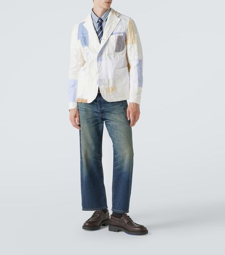 Blazer en coton et lin mélangés - Junya Watanabe - Modalova
