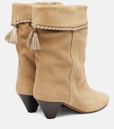 Bottines Dalby 55 en daim - Isabel Marant - Modalova