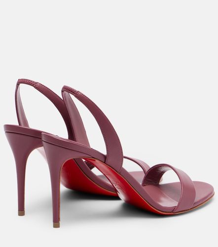 Sandales O Marilyn 85 en cuir - Christian Louboutin - Modalova