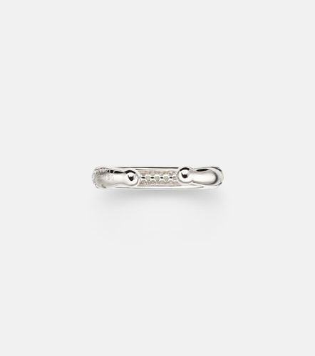 Boucle d'oreille Jumbo en or blanc 18 ct (750/1000) avec diamants - Shay Jewelry - Modalova