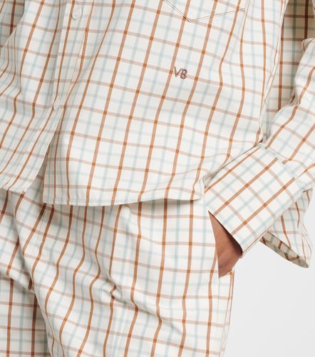 Chemise Ellis en coton à carreaux - Victoria Beckham - Modalova