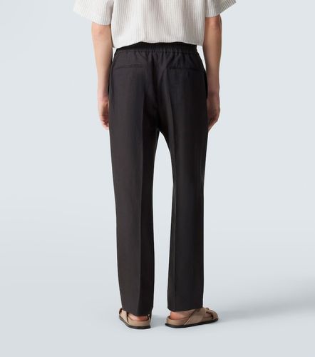 Brioni Pantalon droit en lin - Brioni - Modalova