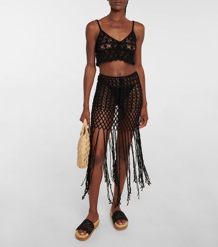 Top Bianca en crochet de coton - Anna Kosturova - Modalova