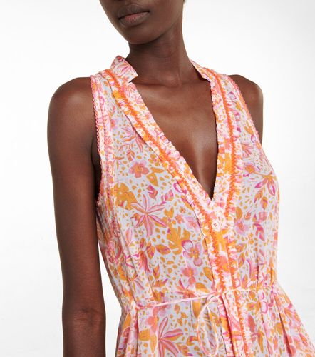 Robe longue Nana en coton à fleurs - Poupette St Barth - Modalova