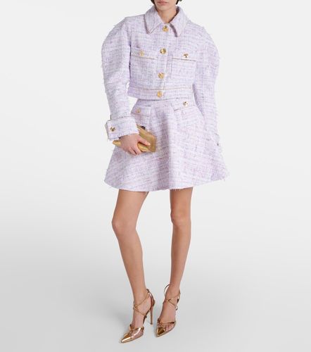 Veste courte en tweed de coton mélangé - Nina Ricci - Modalova