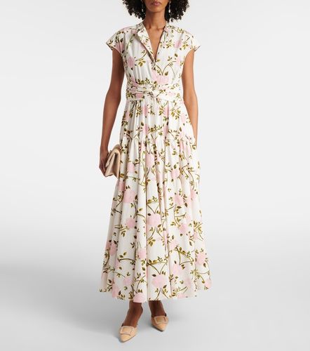 Robe longue en coton à fleurs - Giambattista Valli - Modalova