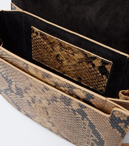 Sac à bandoulière Francoise en cuir façon serpent - Nili Lotan - Modalova