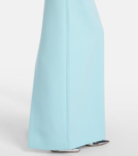 Robe longue à appliqué floral - Roland Mouret - Modalova