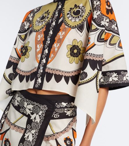 Chemise courte Foulard en coton à imprimé - La DoubleJ - Modalova