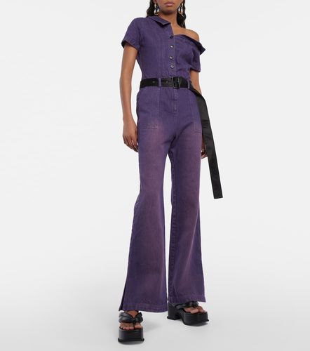 Combi-pantalon asymétrique en jean - Didu - Modalova