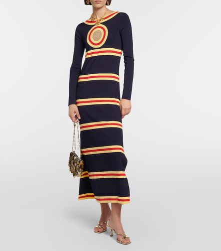 Rabanne Robe longue rayée - Rabanne - Modalova